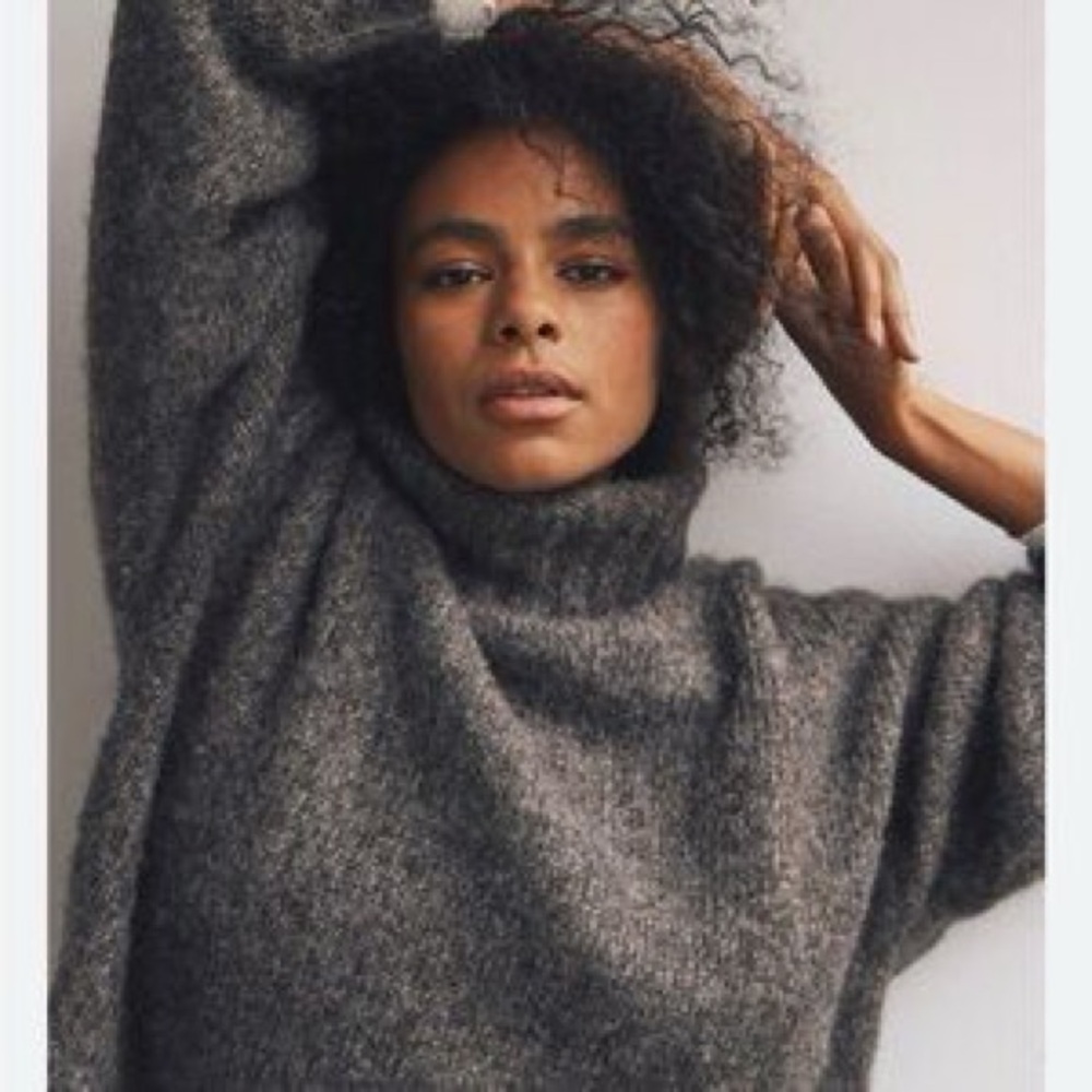 Sister Katie Cindy Turtleneck Sweater XS Alpaca NFO